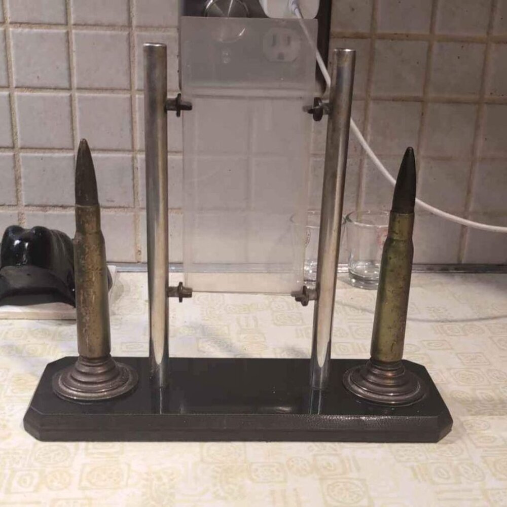 Vintage Military Photo/Award Holder